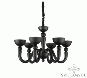 Люстра Ideal Lux модель Bon Bon SP6 Nero (140339)