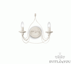 Бра Ideal Lux, 028460 Corte AP2 Bianco