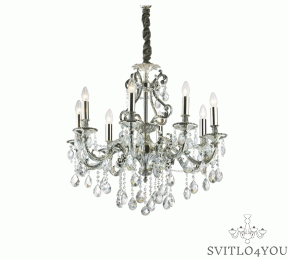 Люстра Ideal Lux, 044934 Gioconda SP8 Argento